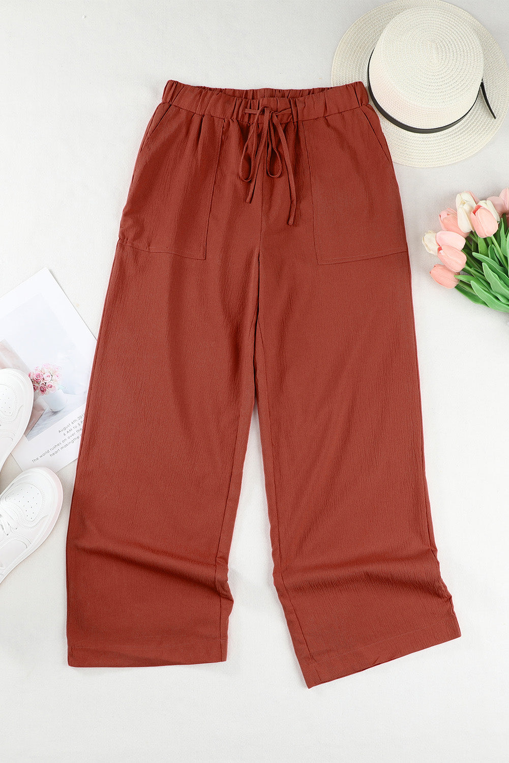 Ada Drawstring Waist Pants