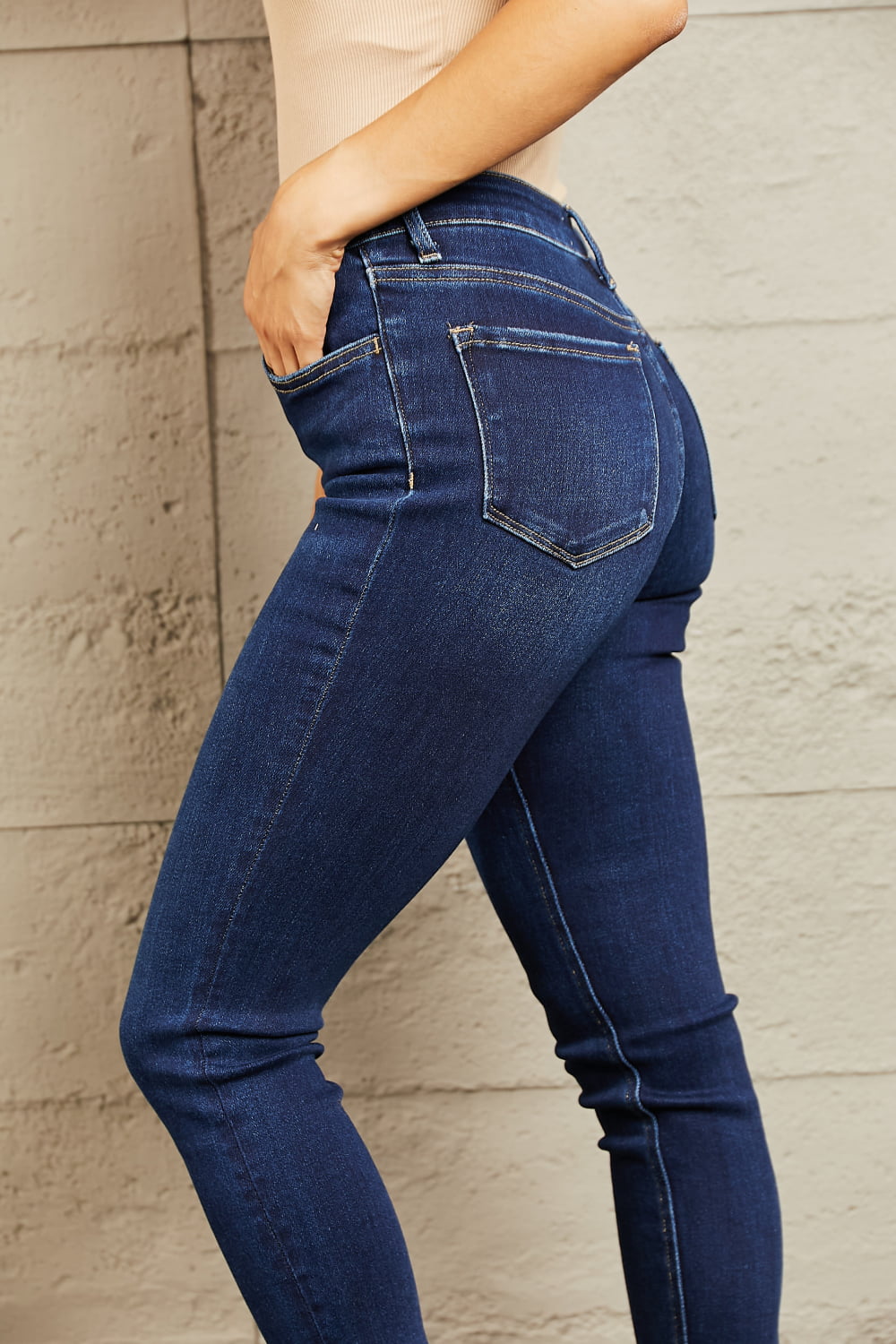 Adeline Mid Rise Slim Jeans