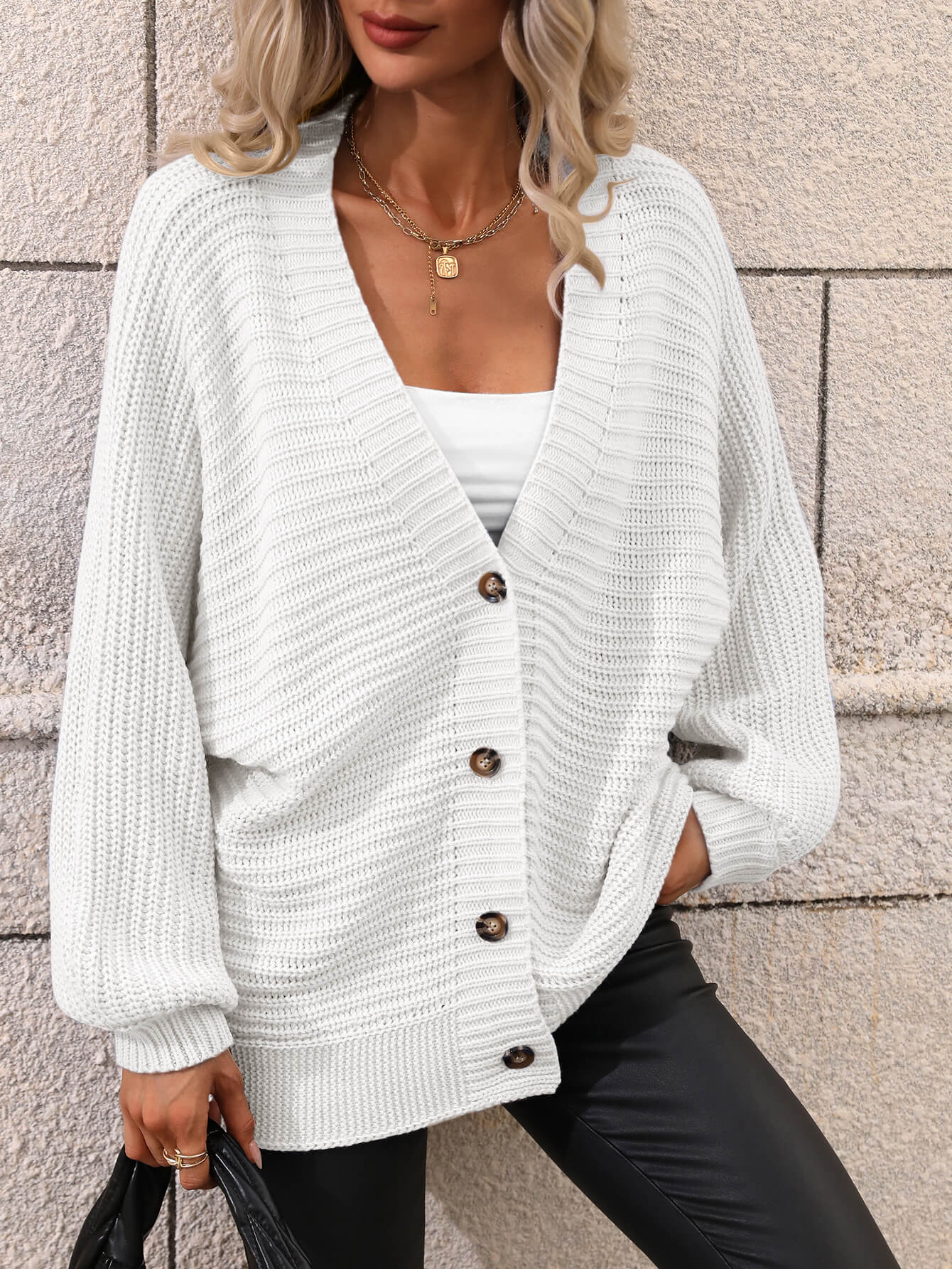 Brielle Button Cardigan