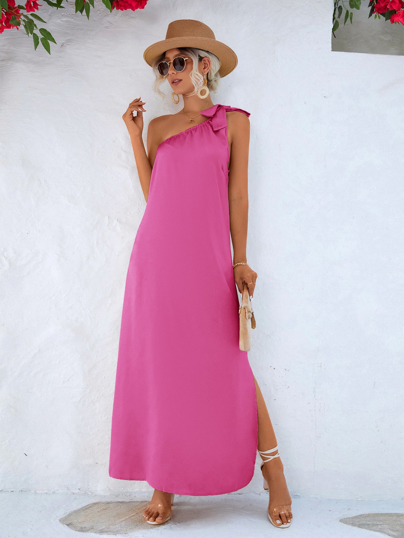 Hadley One-Shoulder Maxi Dress