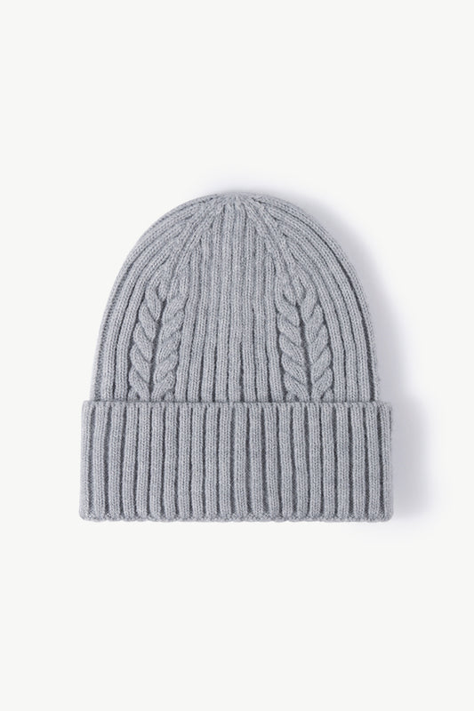 Hana Cable-Knit Cuff Beanie