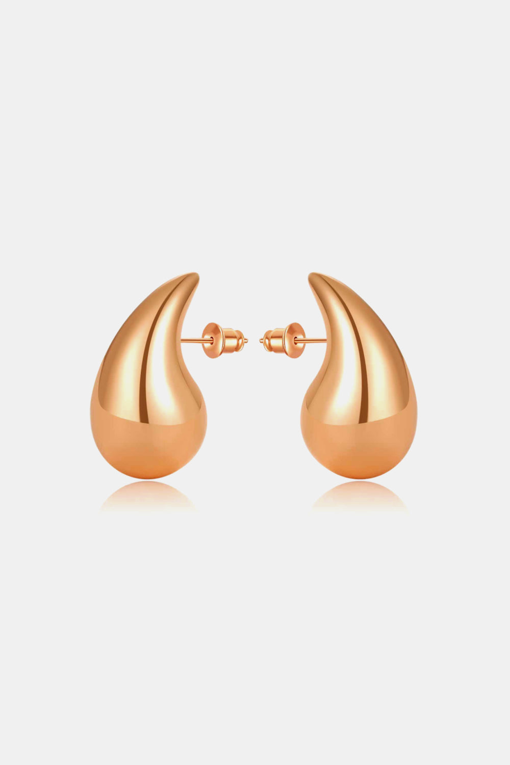 Alani Water Drop Brass Earrings