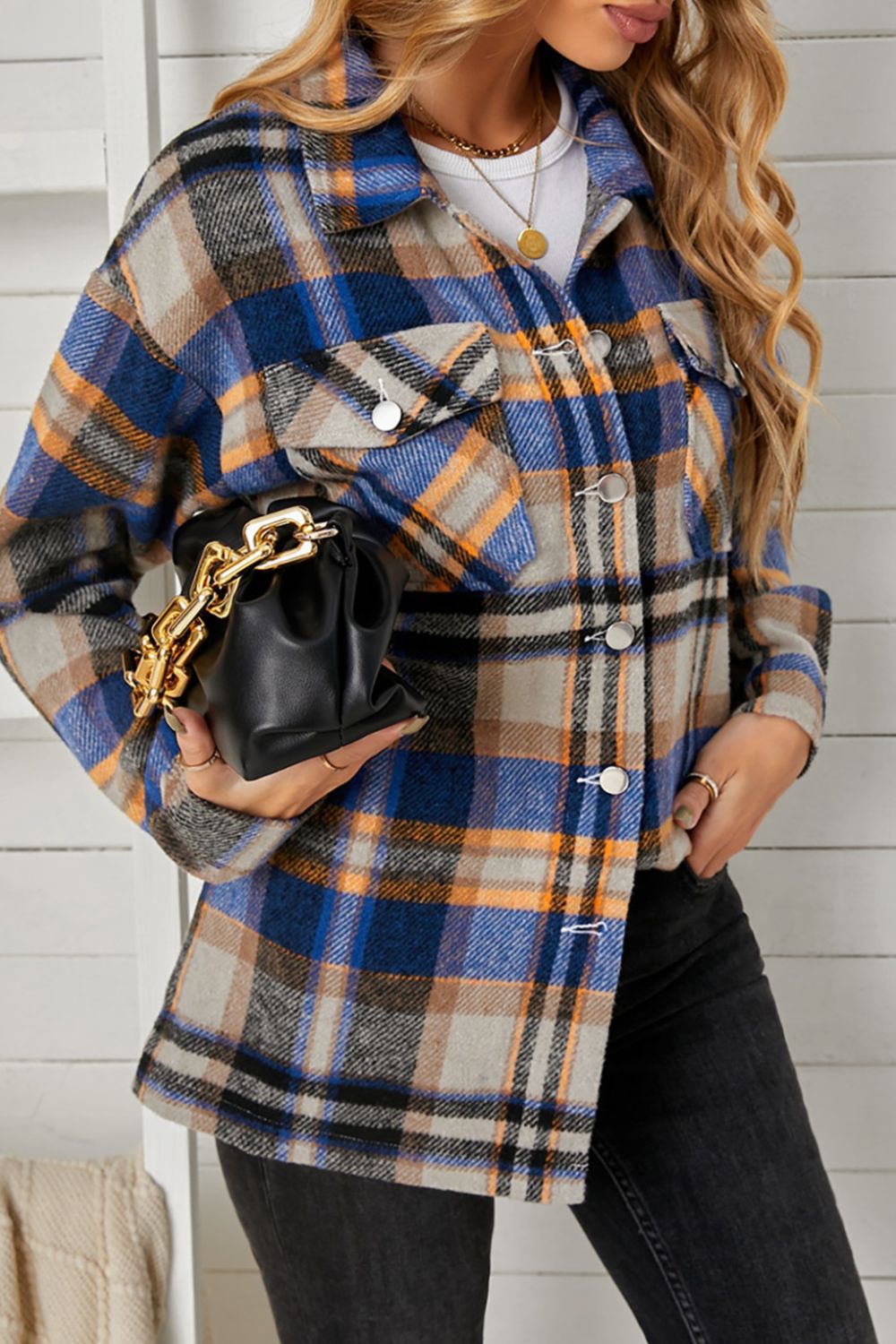 Hannah Plaid Shacket