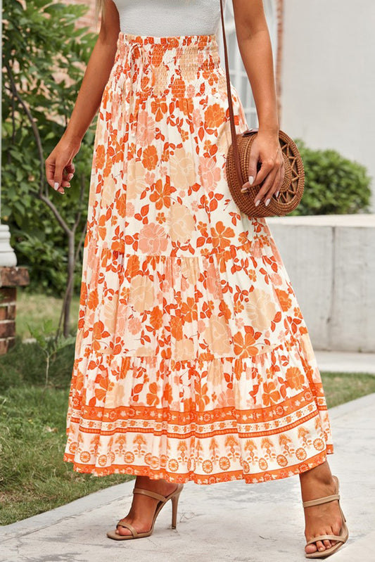 Alma Floral Maxi Skirt