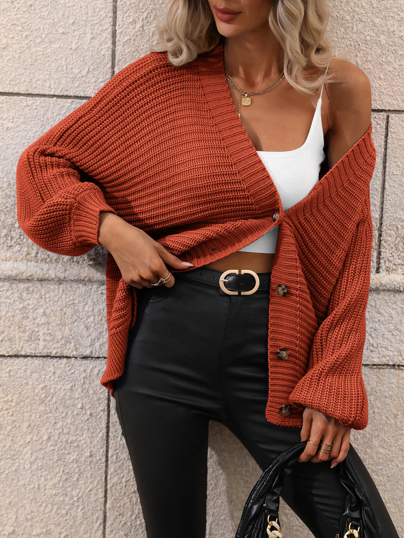 Brielle Button Cardigan