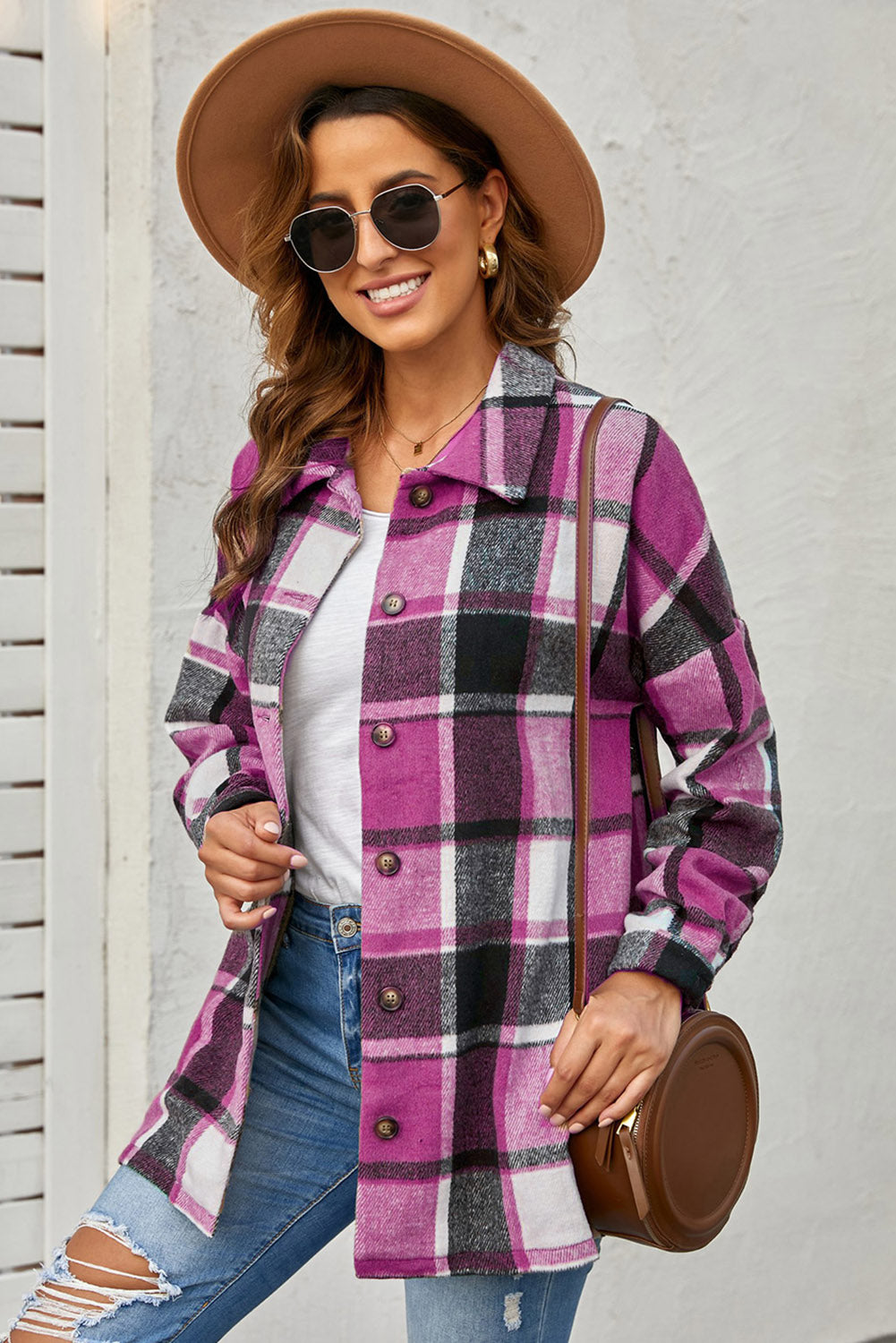 Noa Plaid Shacket