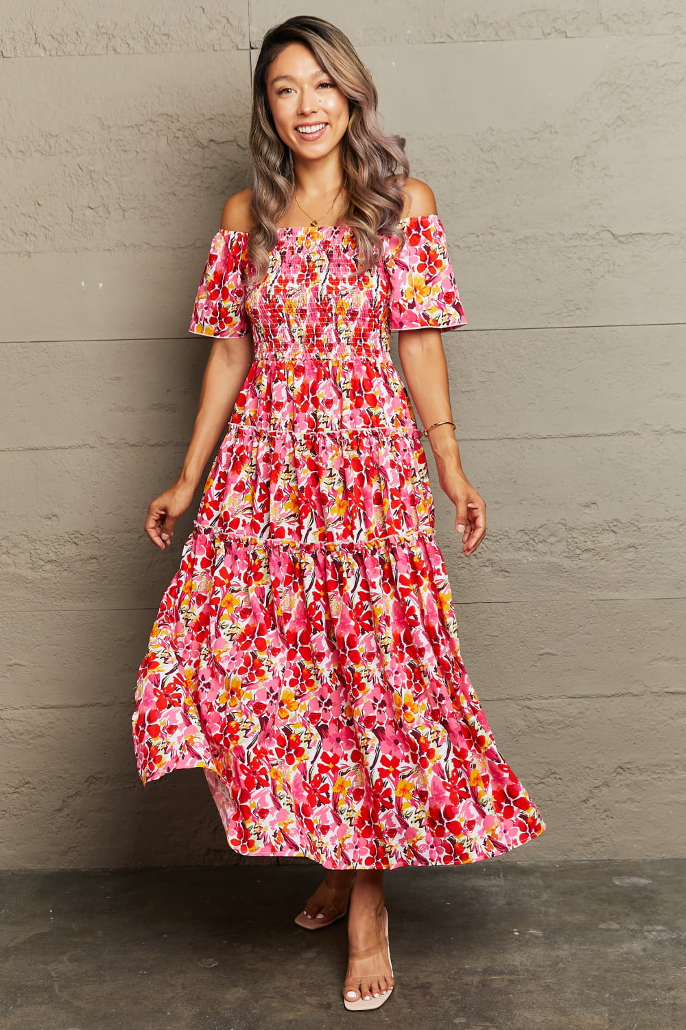 Saige Floral Maxi Dress