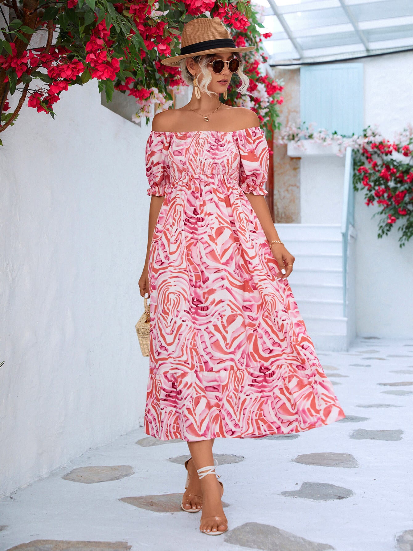 Kamila Floral Midi Dress