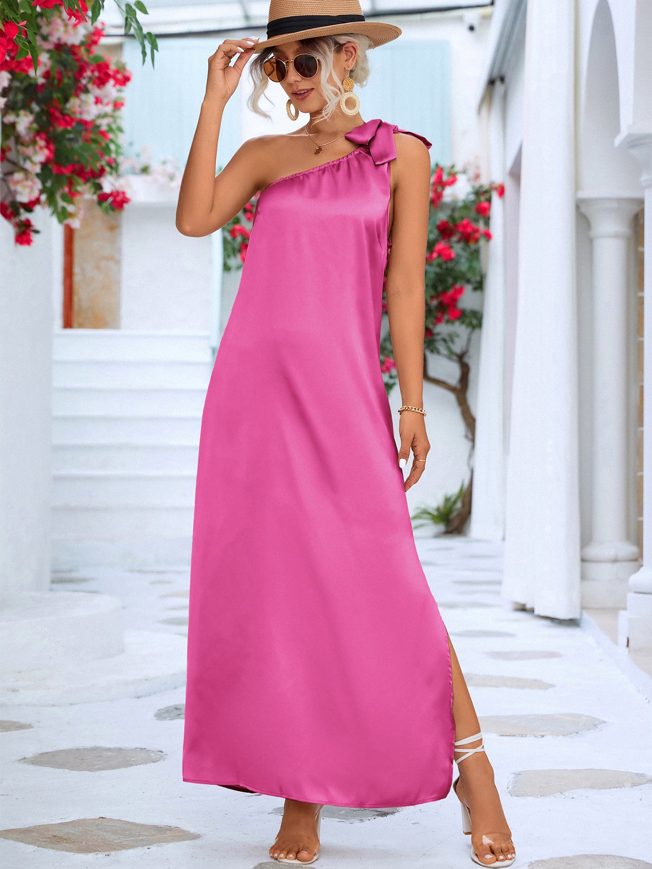 Hadley One-Shoulder Maxi Dress