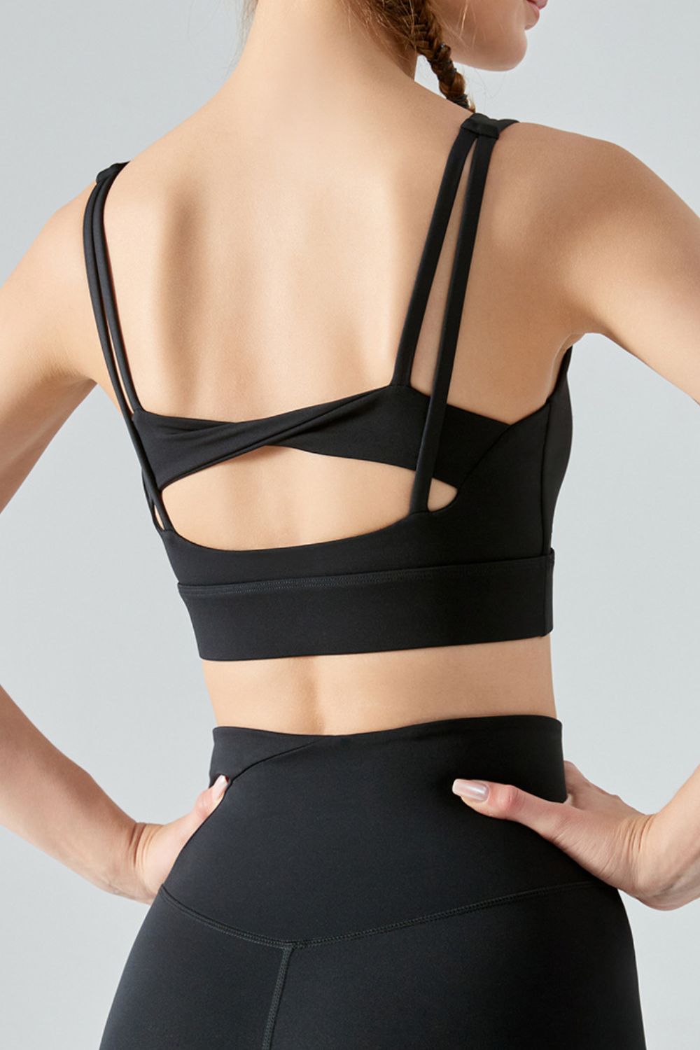 Marisol Twist Back Sports Bra