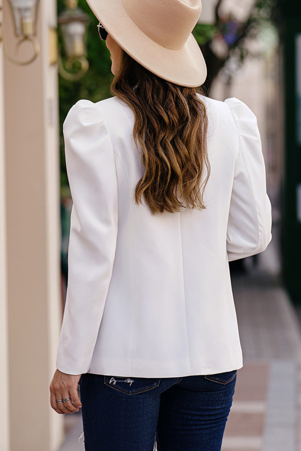 Wren Puff Sleeve Blazer