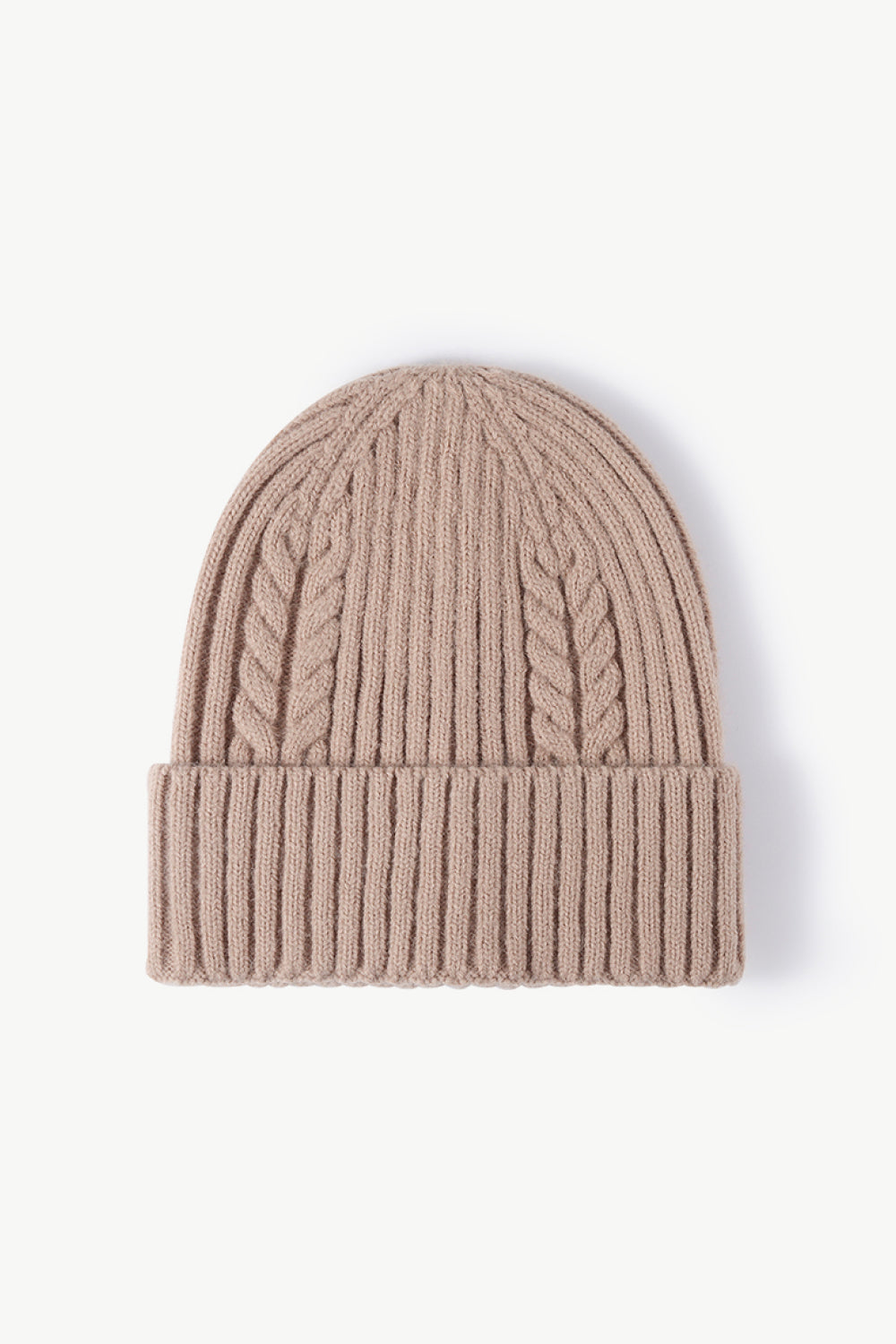 Hana Cable-Knit Cuff Beanie