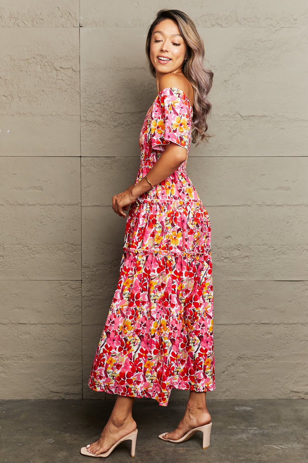 Saige Floral Maxi Dress