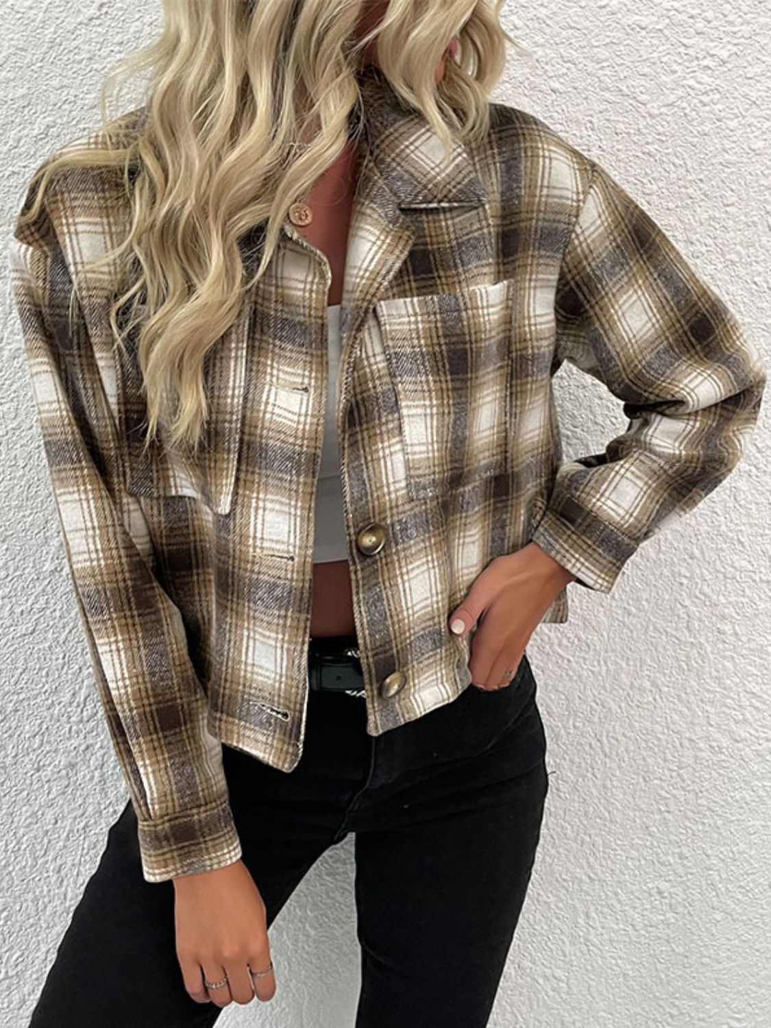 Ashlyn Plaid Shacket