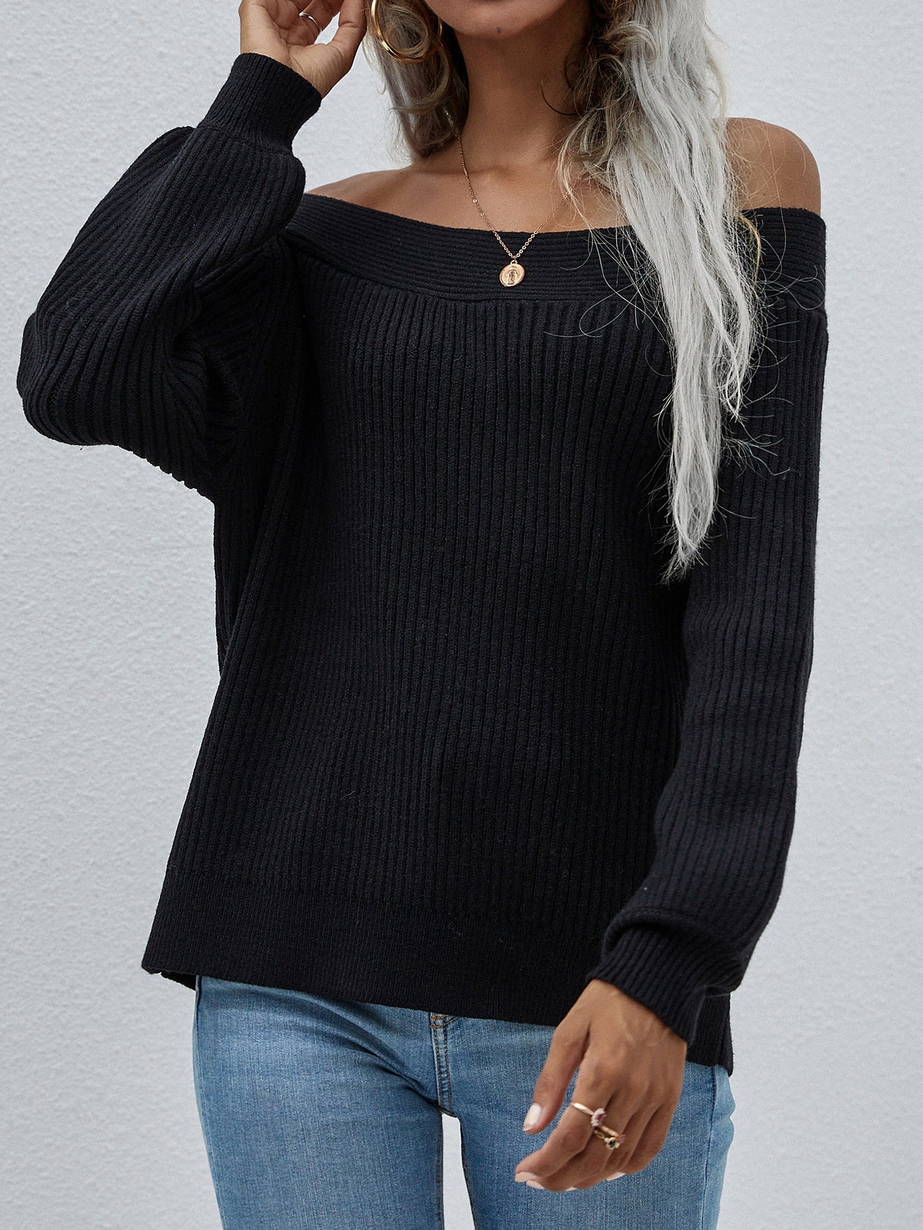 Danity Off-Shoulder Sweater