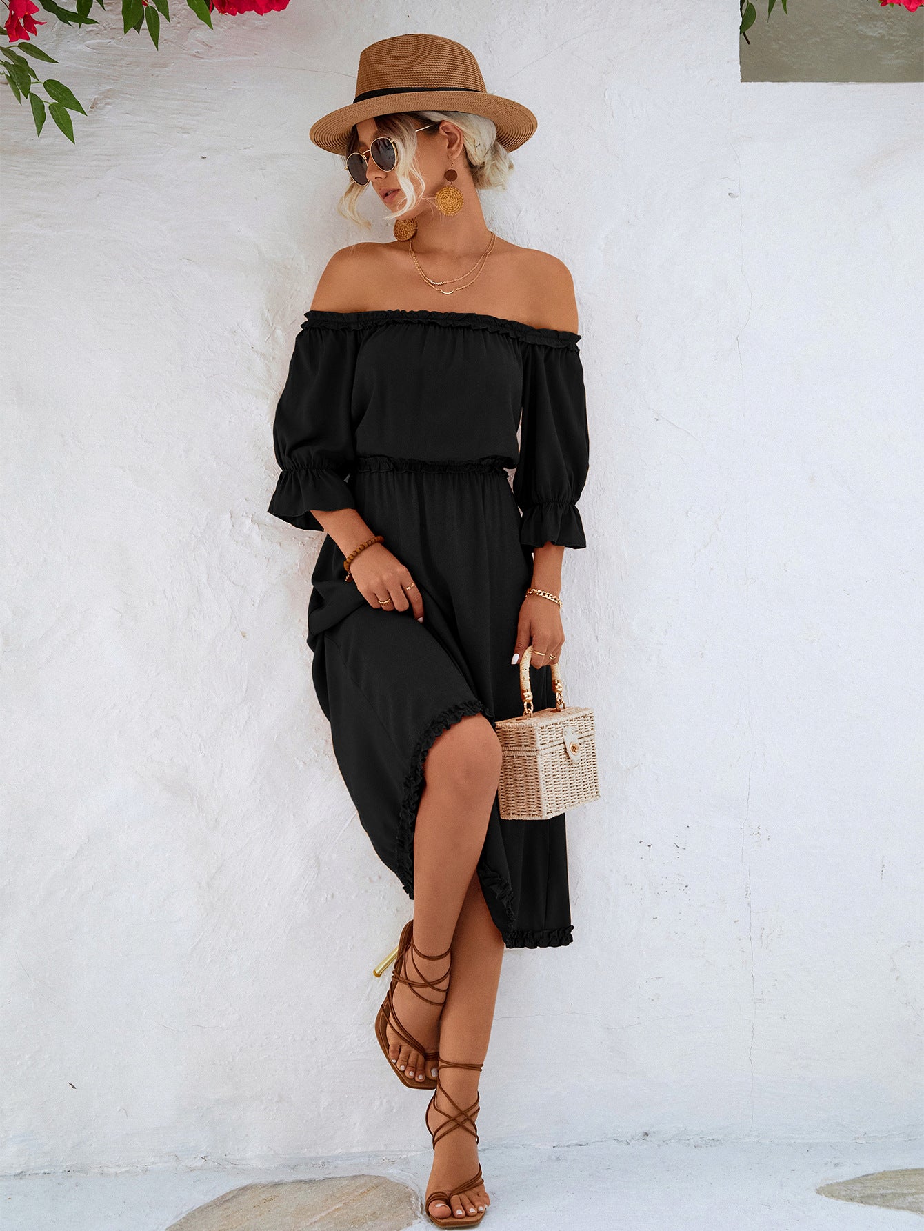 Florinda Off-Shoulder Dress