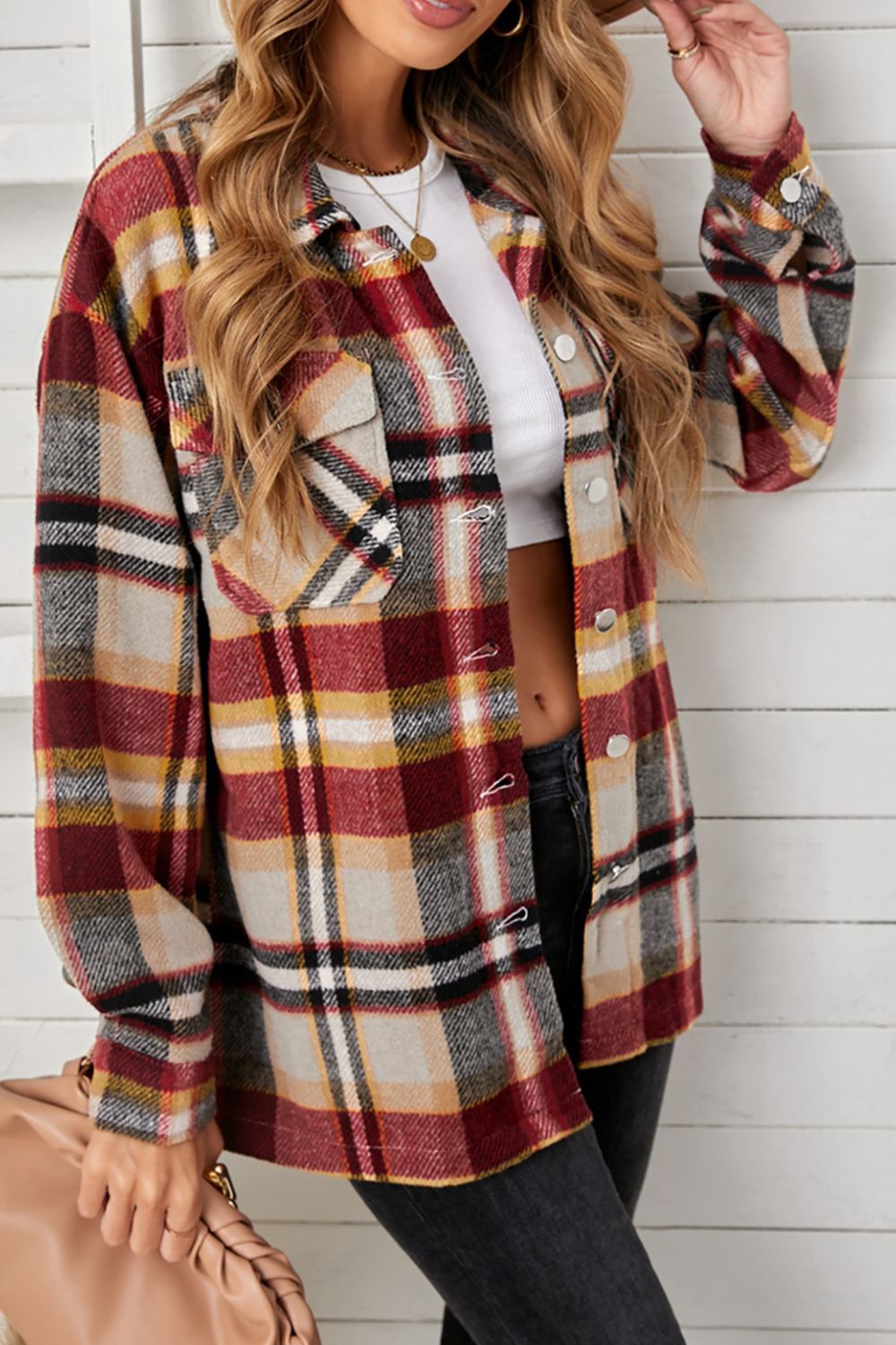 Hannah Plaid Shacket