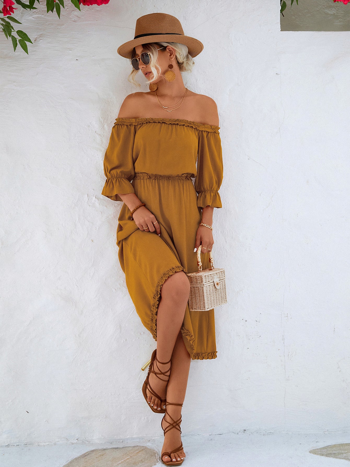 Florinda Off-Shoulder Dress