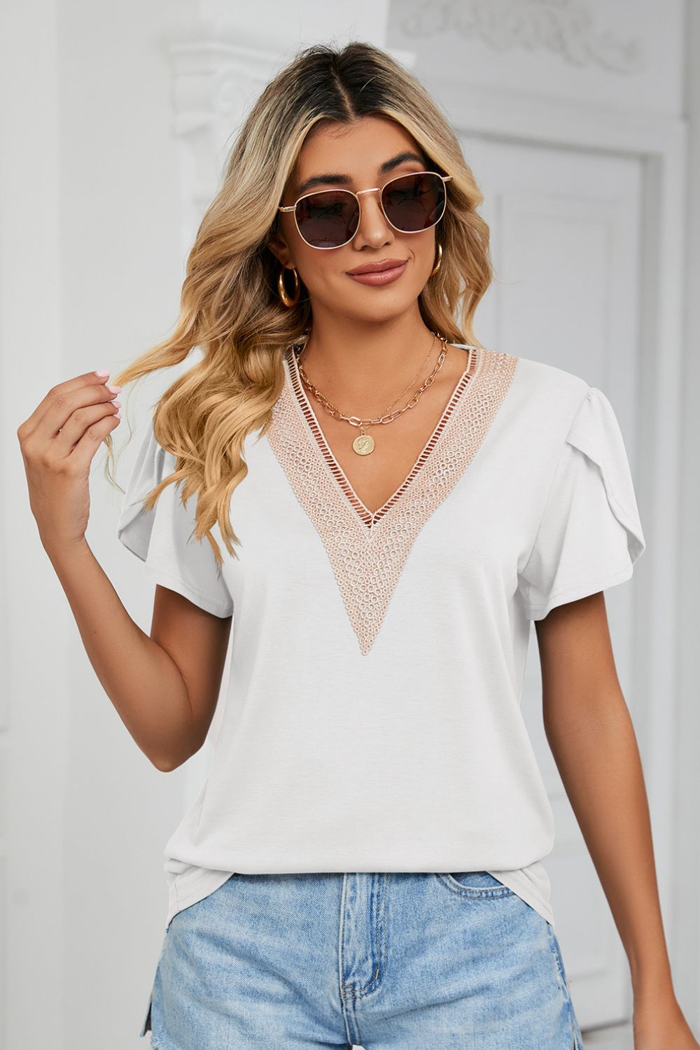 Eden V-Neck Top