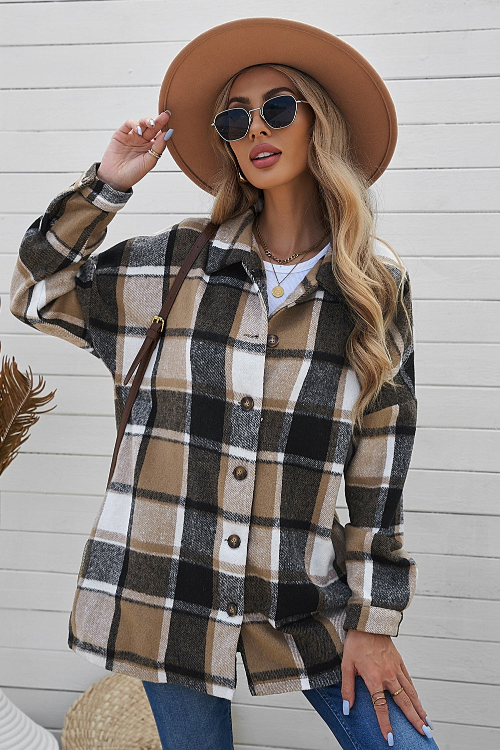 Noa Plaid Shacket