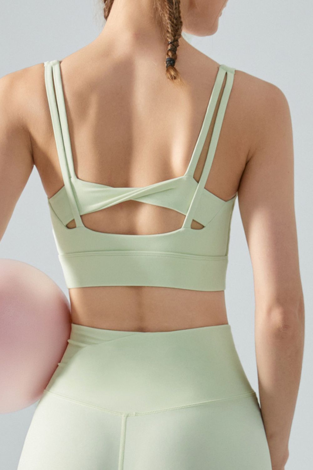 Marisol Twist Back Sports Bra