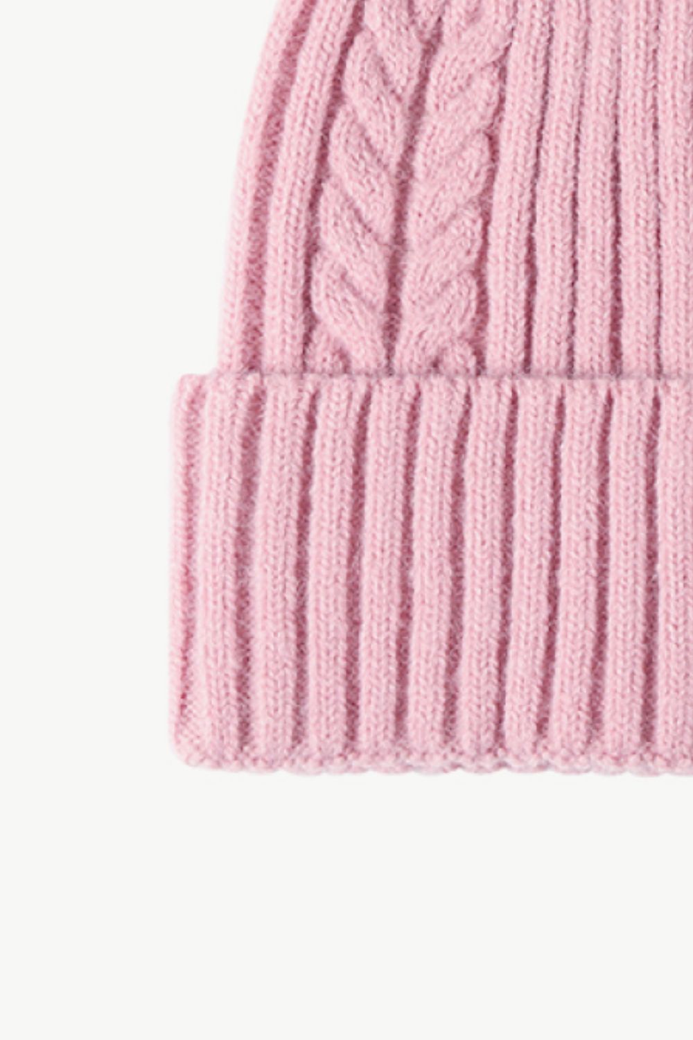 Hana Cable-Knit Cuff Beanie