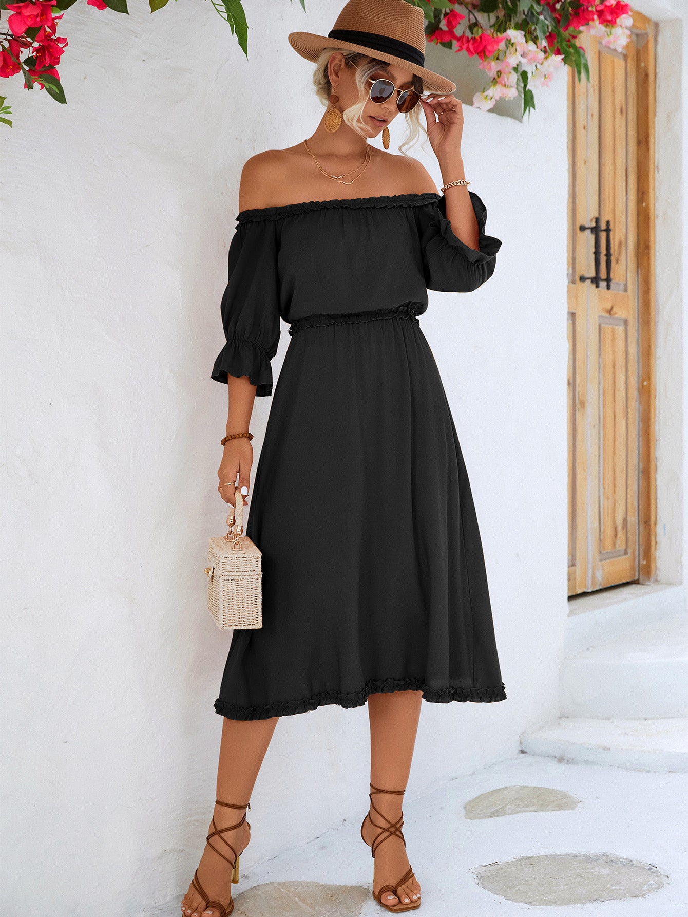 Florinda Off-Shoulder Dress