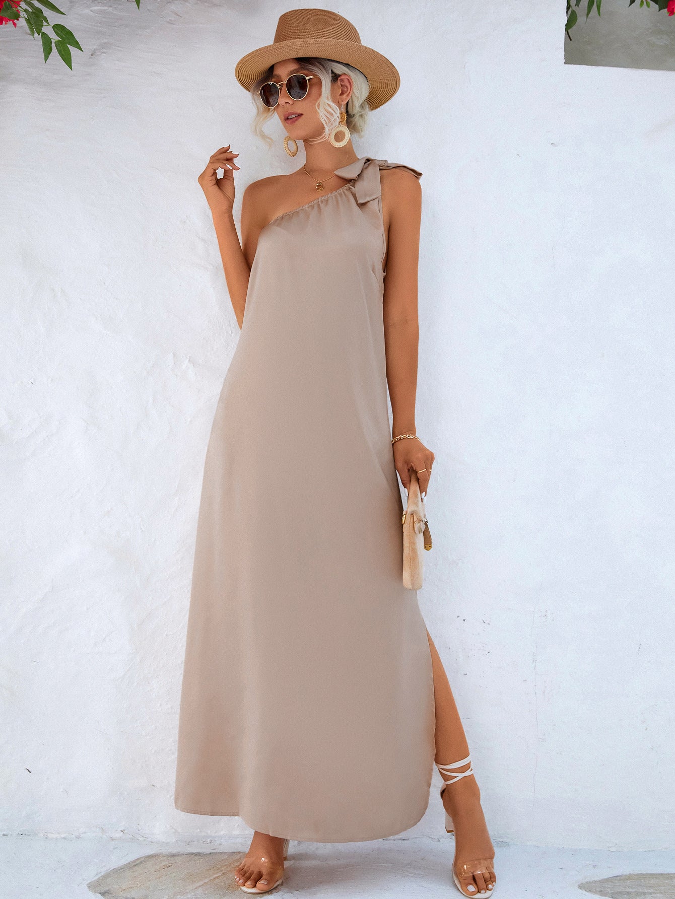 Hadley One-Shoulder Maxi Dress