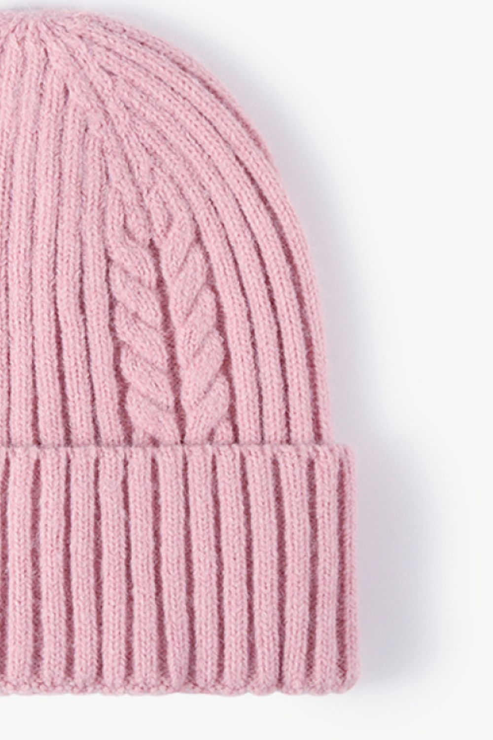 Hana Cable-Knit Cuff Beanie