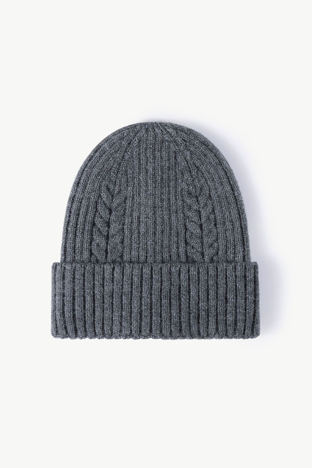 Hana Cable-Knit Cuff Beanie