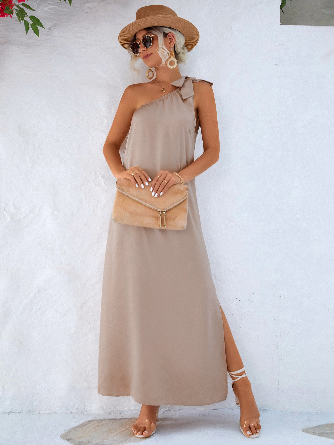 Hadley One-Shoulder Maxi Dress