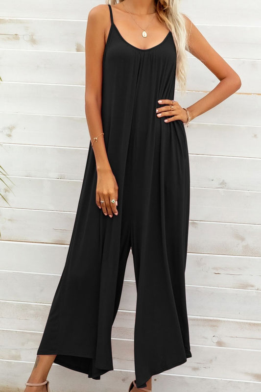 Alora Spaghetti Strap Jumpsuit