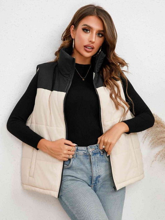 Shania Two-Tone Vest