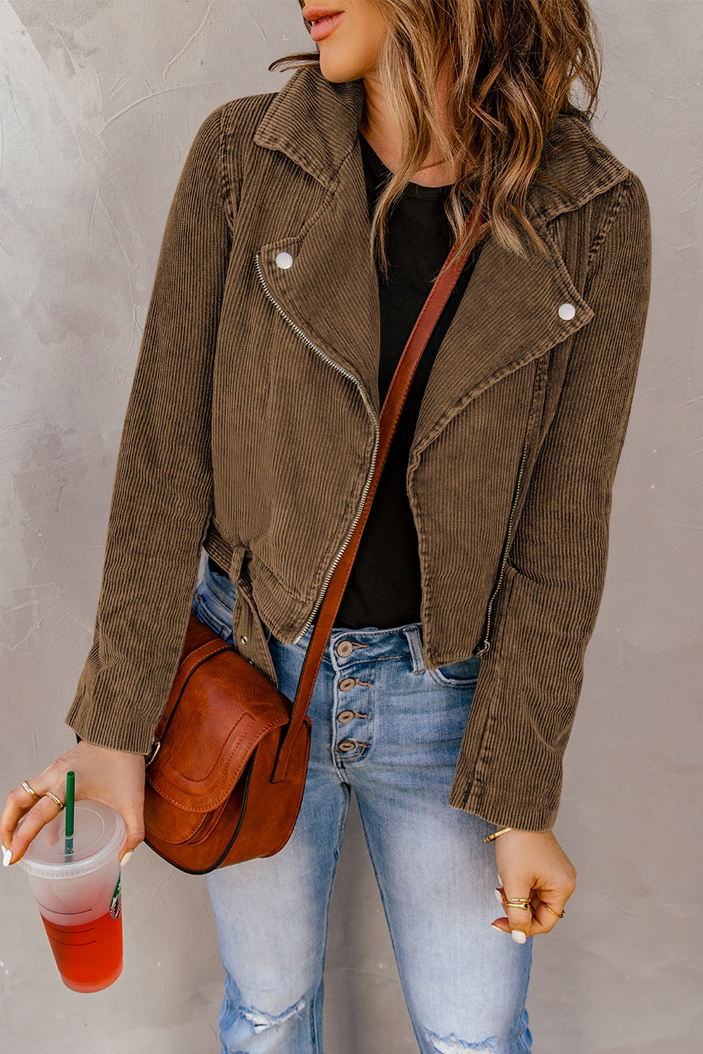 Willow Belted Corduroy Jacket