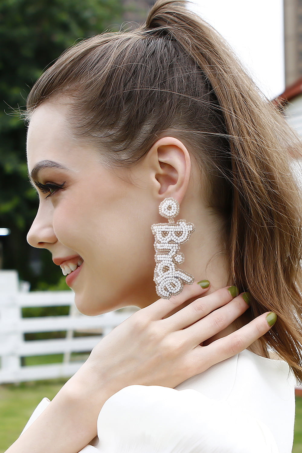 Berenice BRIDE Beaded Earrings