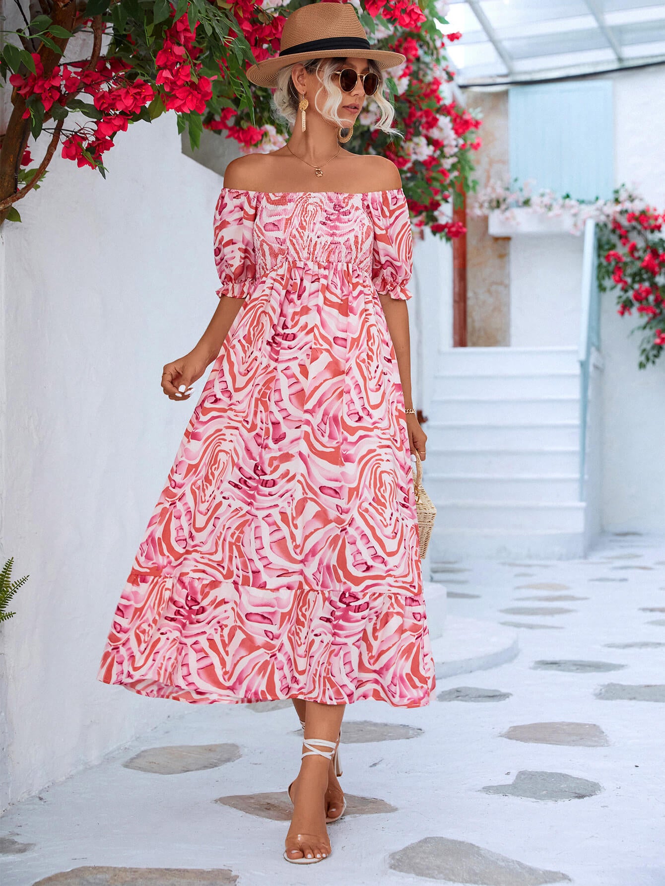 Kamila Floral Midi Dress