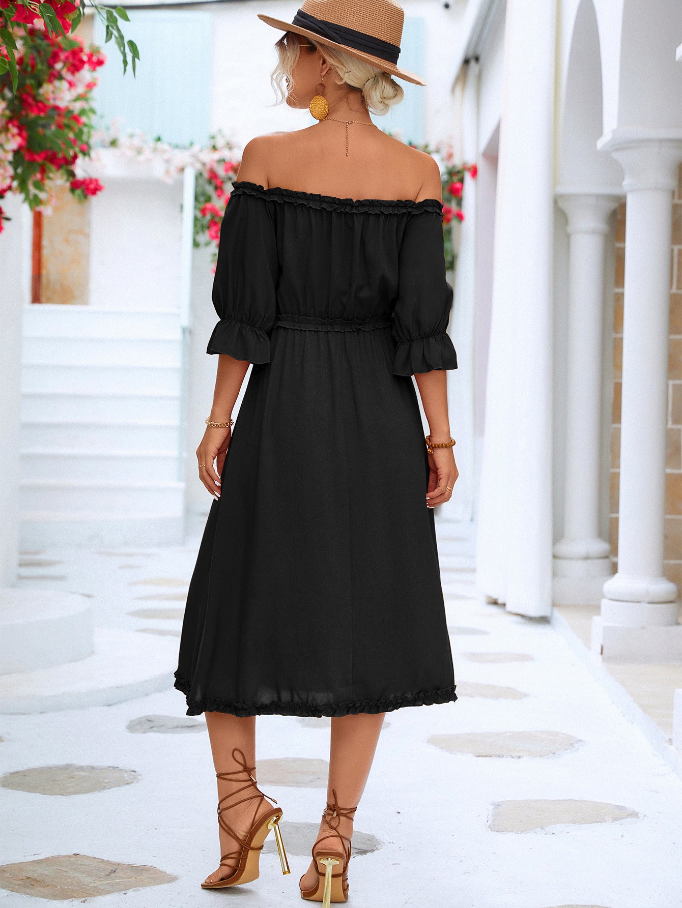 Florinda Off-Shoulder Dress