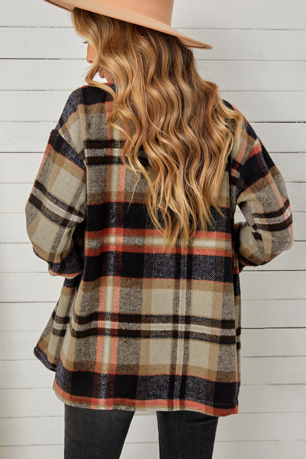 Hannah Plaid Shacket