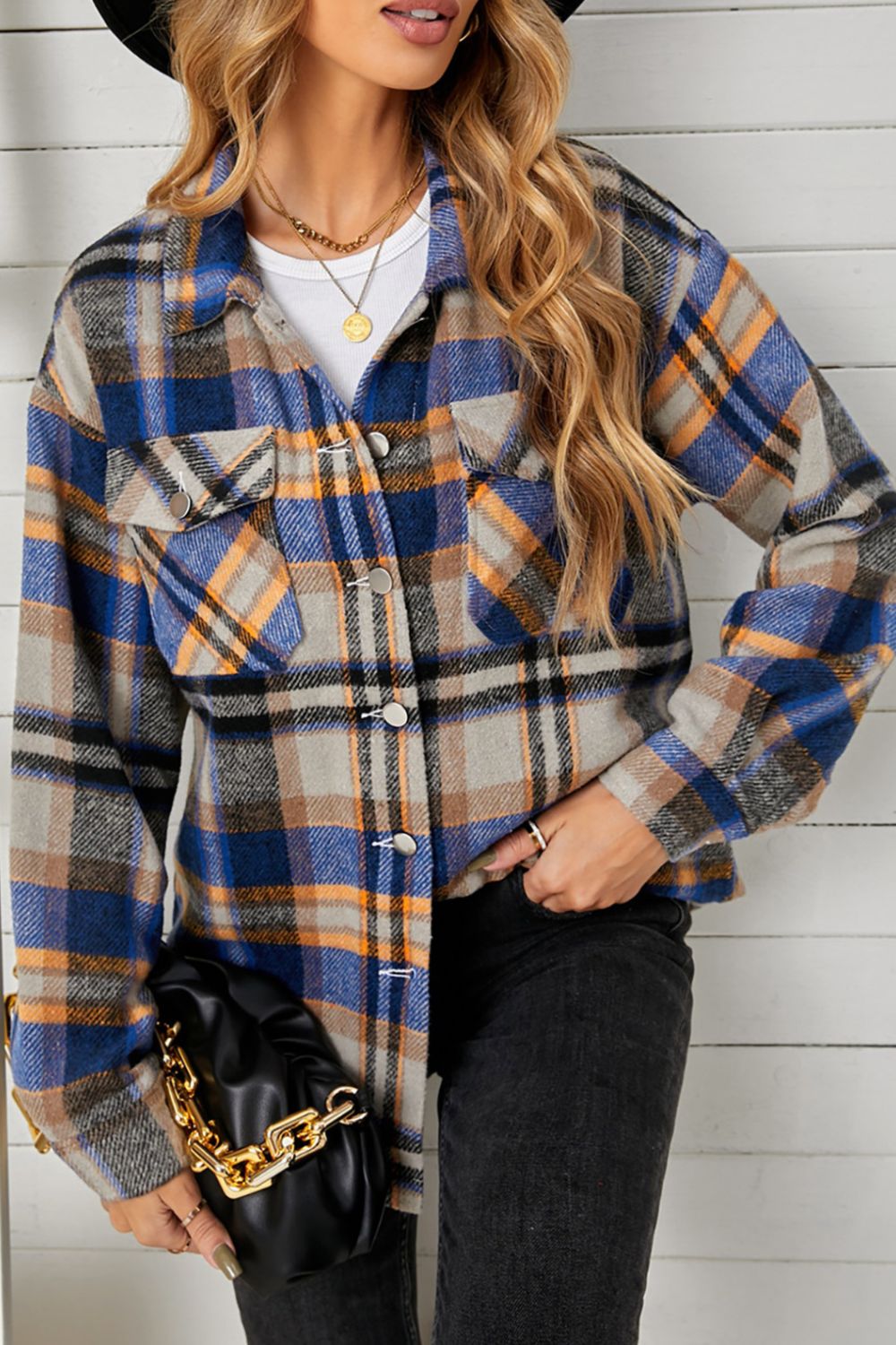 Hannah Plaid Shacket