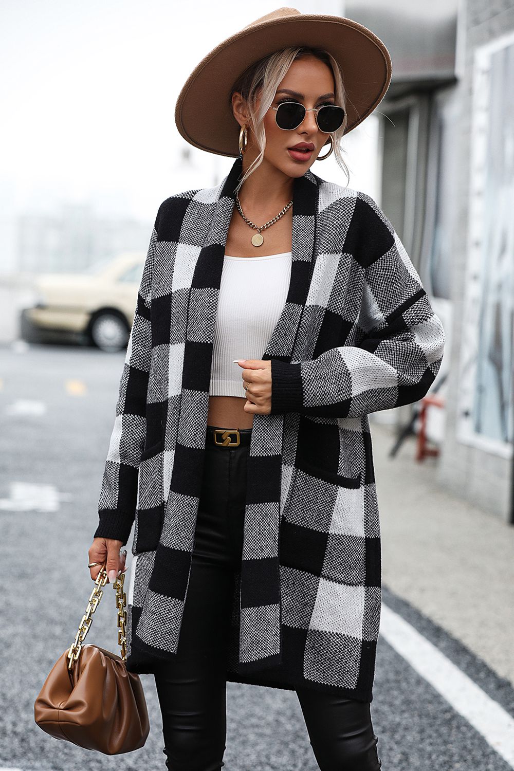 Mabelle Plaid Cardigan