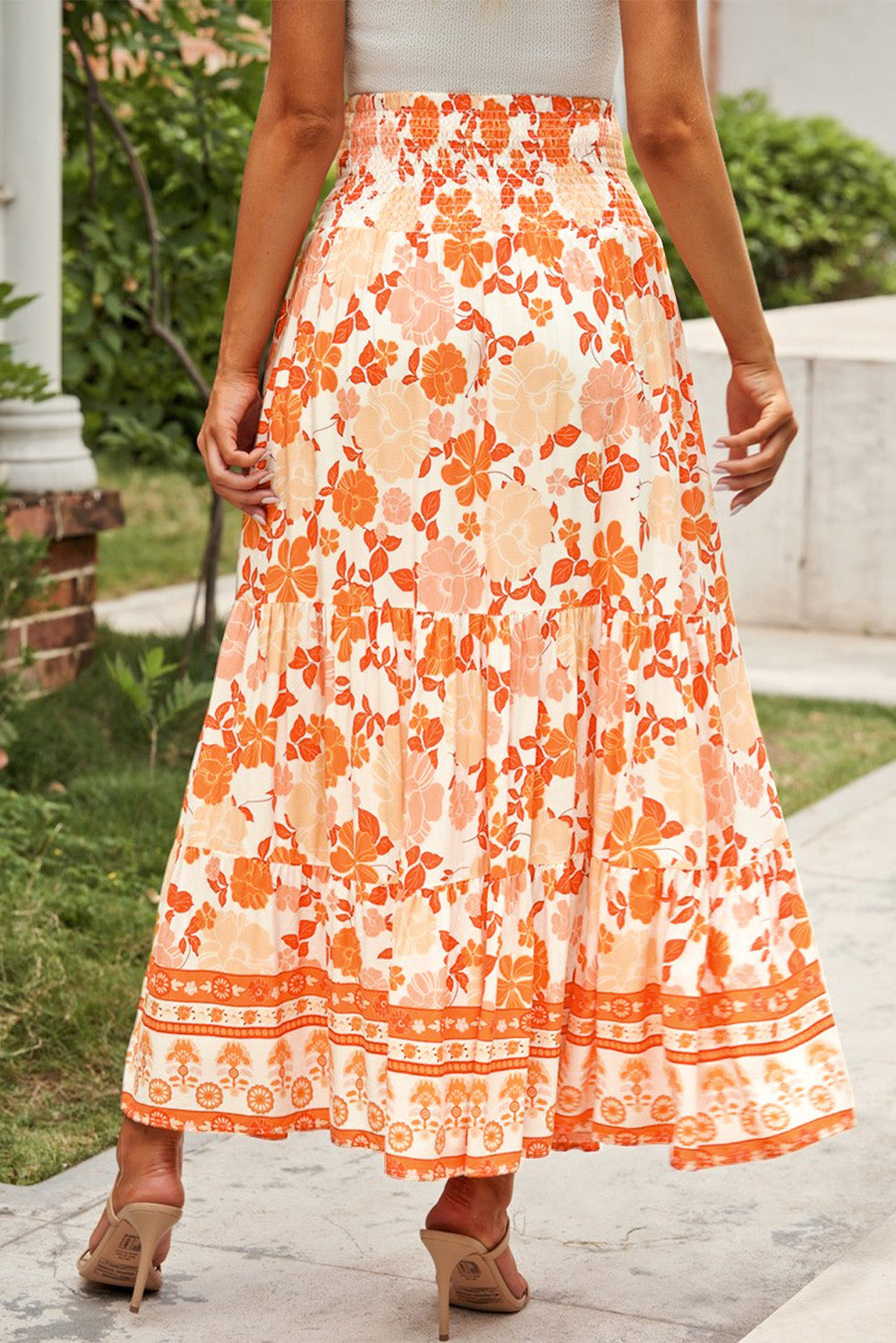 Alma Floral Maxi Skirt