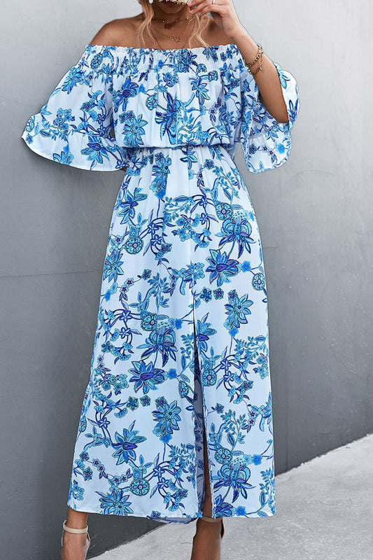 Sawyer Floral Off-Shoulder Dress