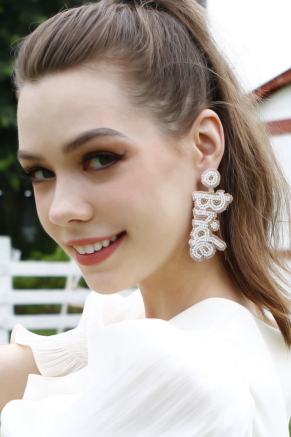 Berenice BRIDE Beaded Earrings