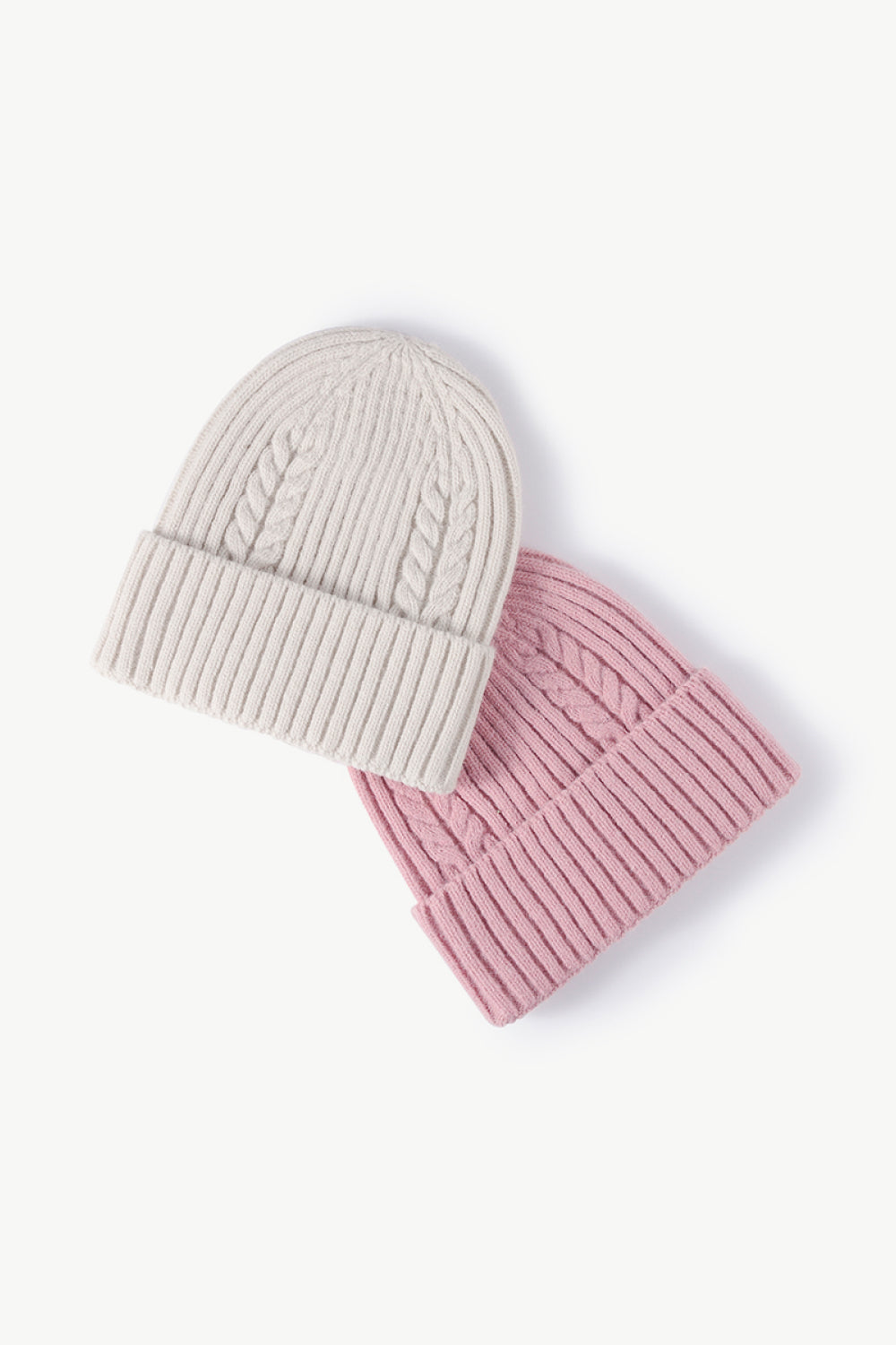 Hana Cable-Knit Cuff Beanie