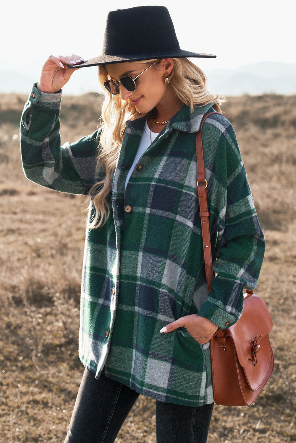 Noa Plaid Shacket