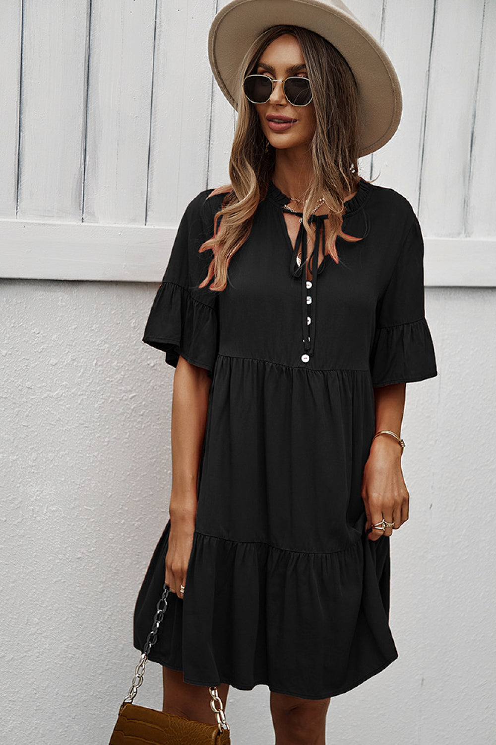 Blair Tiered Midi Dress