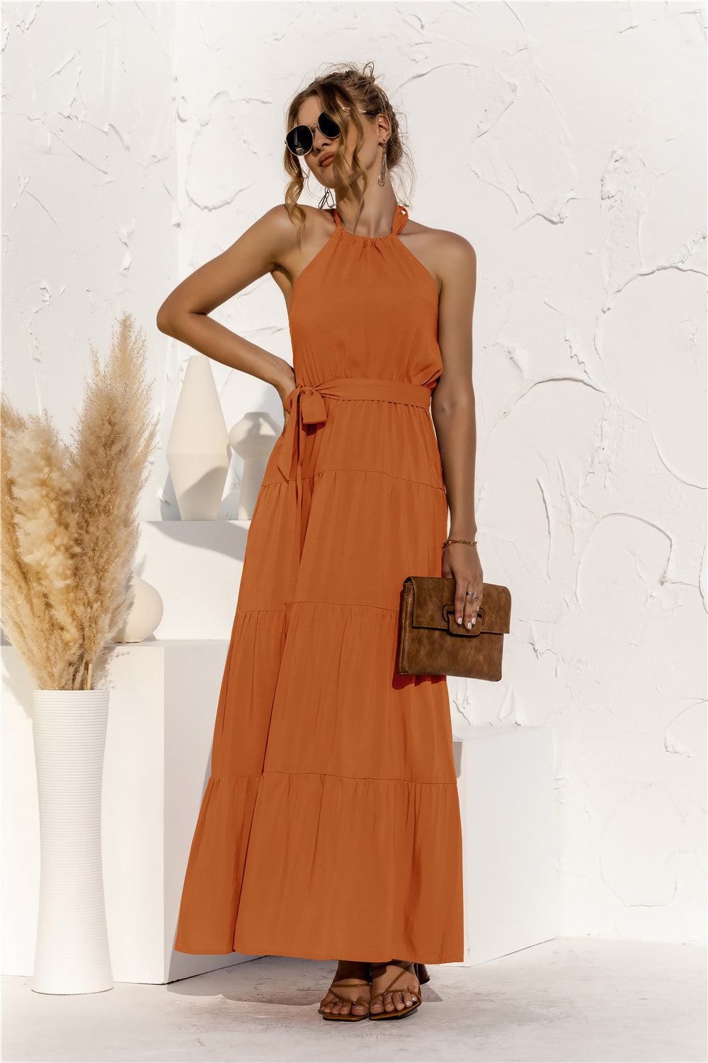 Yaretzi Halter Maxi Dress