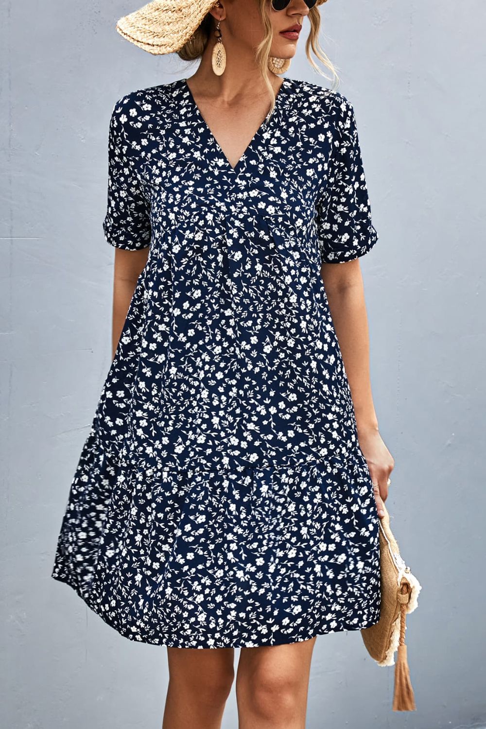 Denver Ditsy Floral Dress