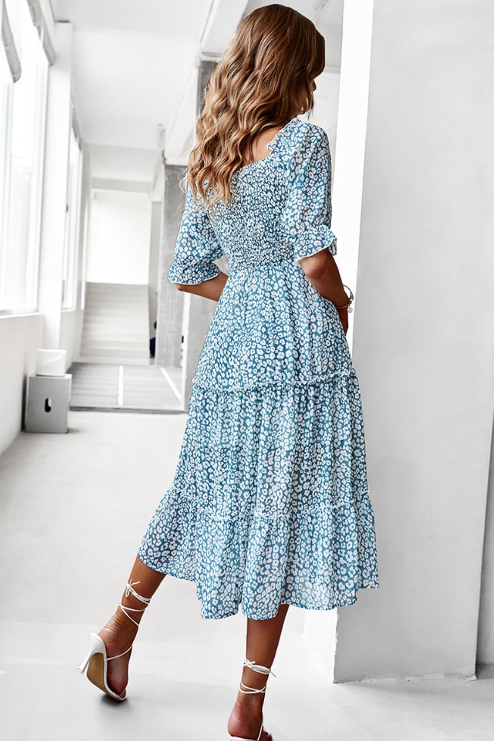 Gwen Floral Off-Shoulder Dress