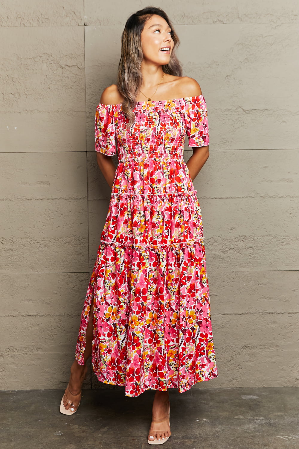 Saige Floral Maxi Dress